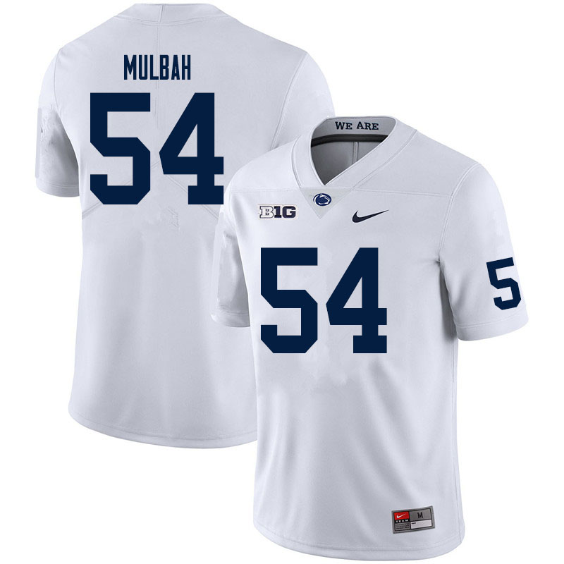 NCAA Nike Men's Penn State Nittany Lions Fatorma Mulbah #54 College Football Authentic White Stitched Jersey VNG0198UR